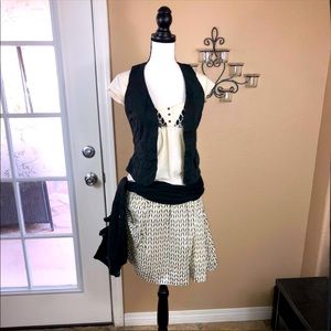 IKKS French Women’s Skirt & Scarf Belt